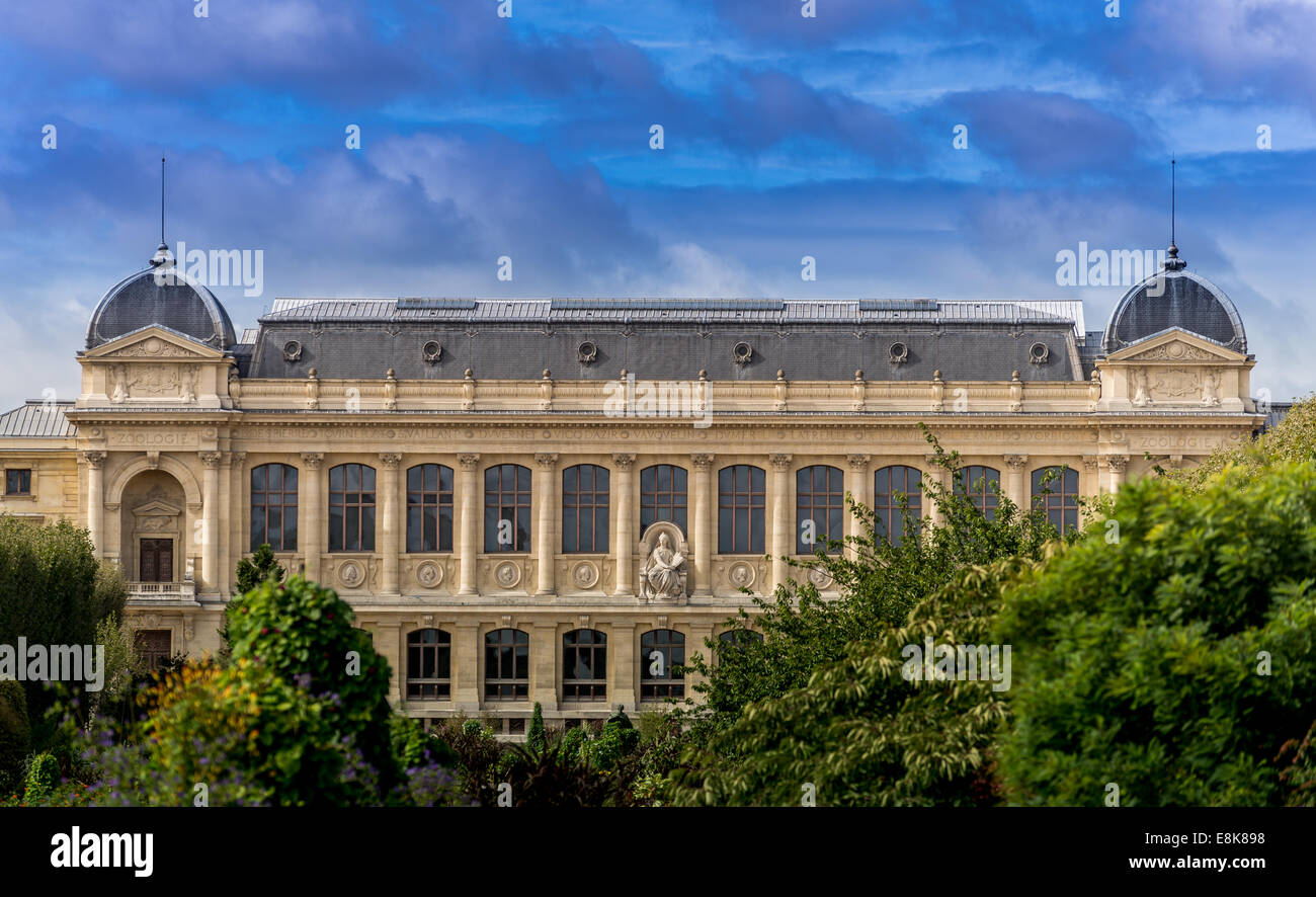 Th e National History Museum Paris Frankreich. Stockfoto