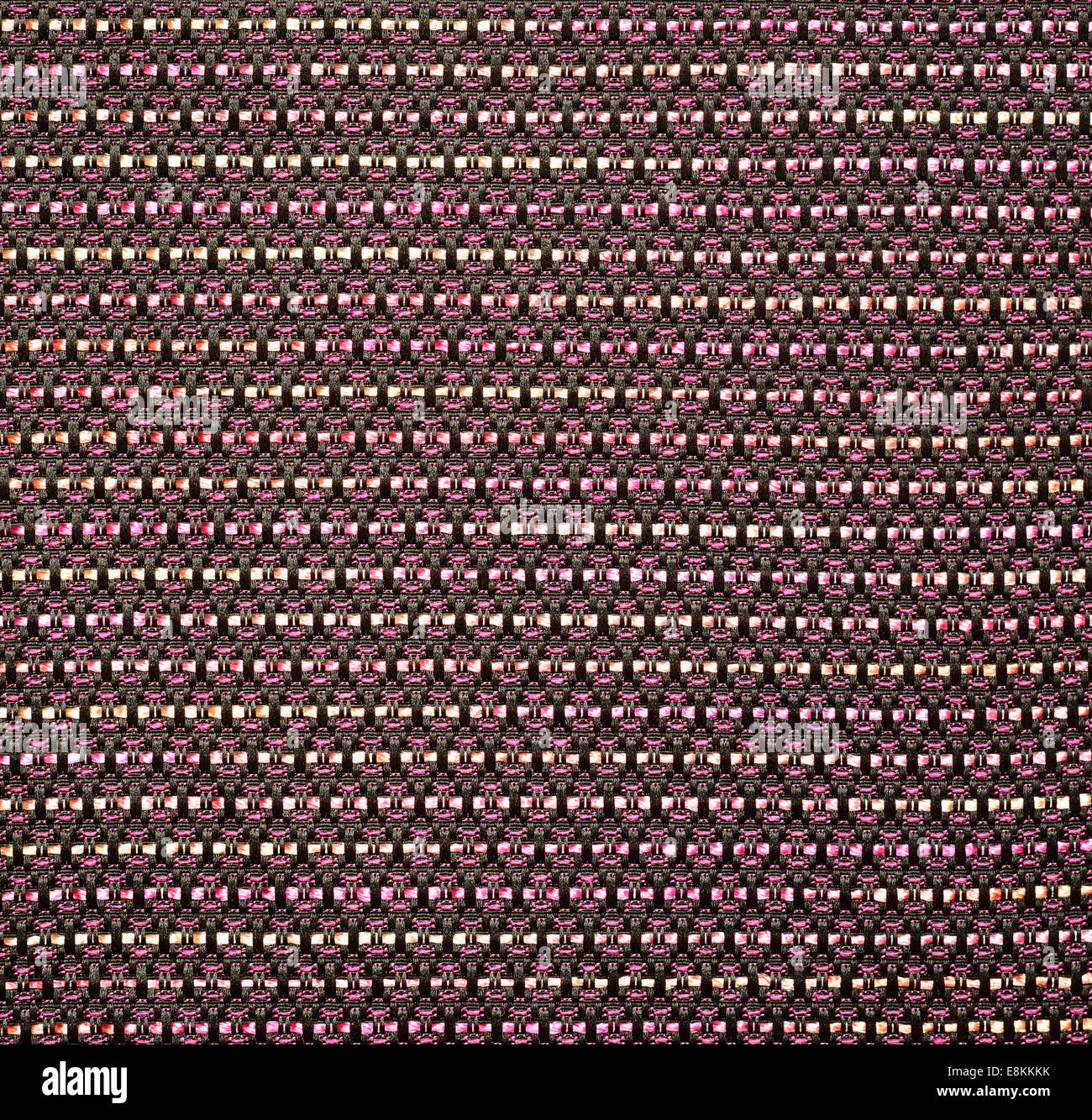 Bunten Stoff mit geometrischen Muster für den Hintergrund Stockfoto
