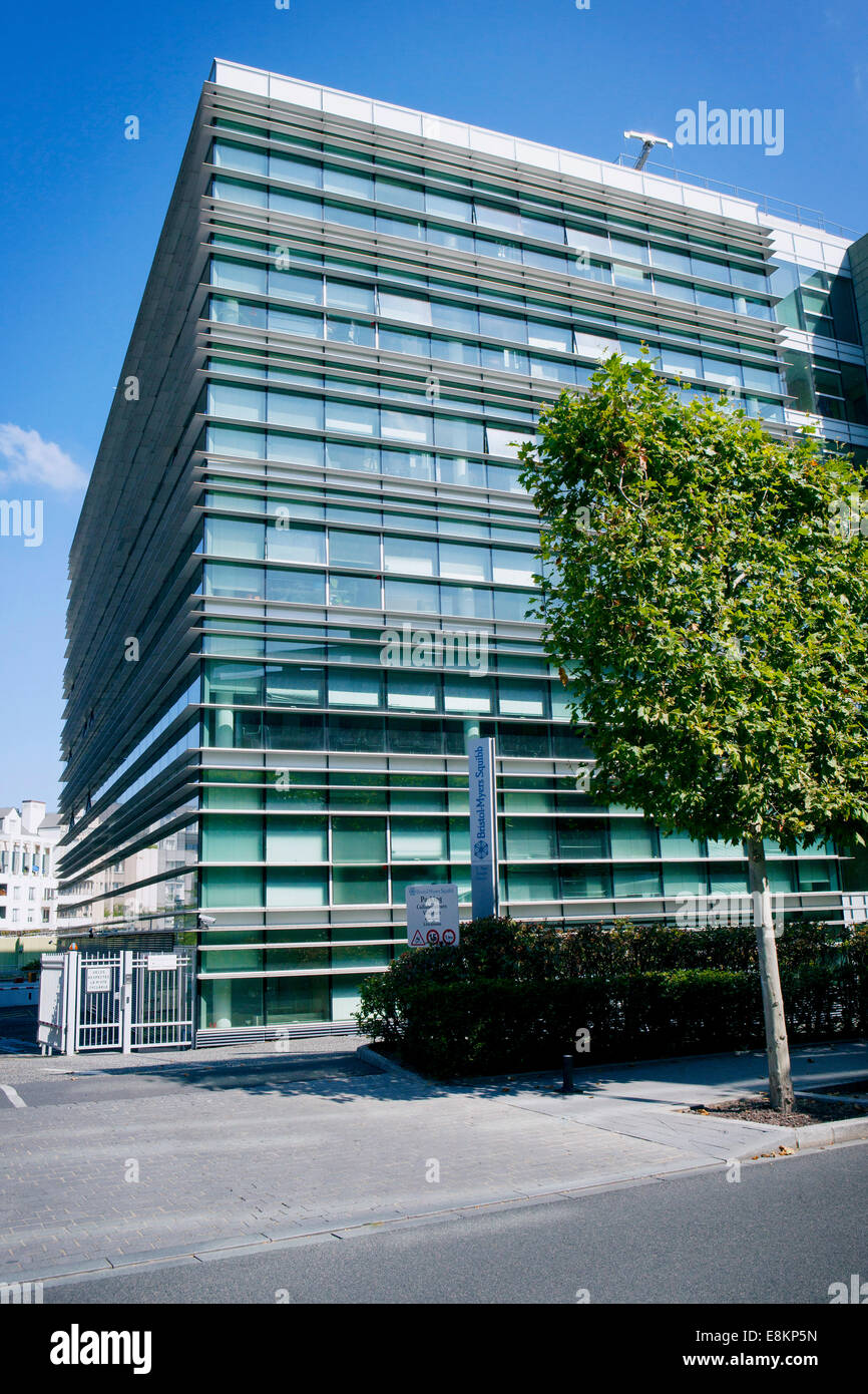 Laboratoire Bristol-Myers Squibb, Rueil-Malmaison. Stockfoto