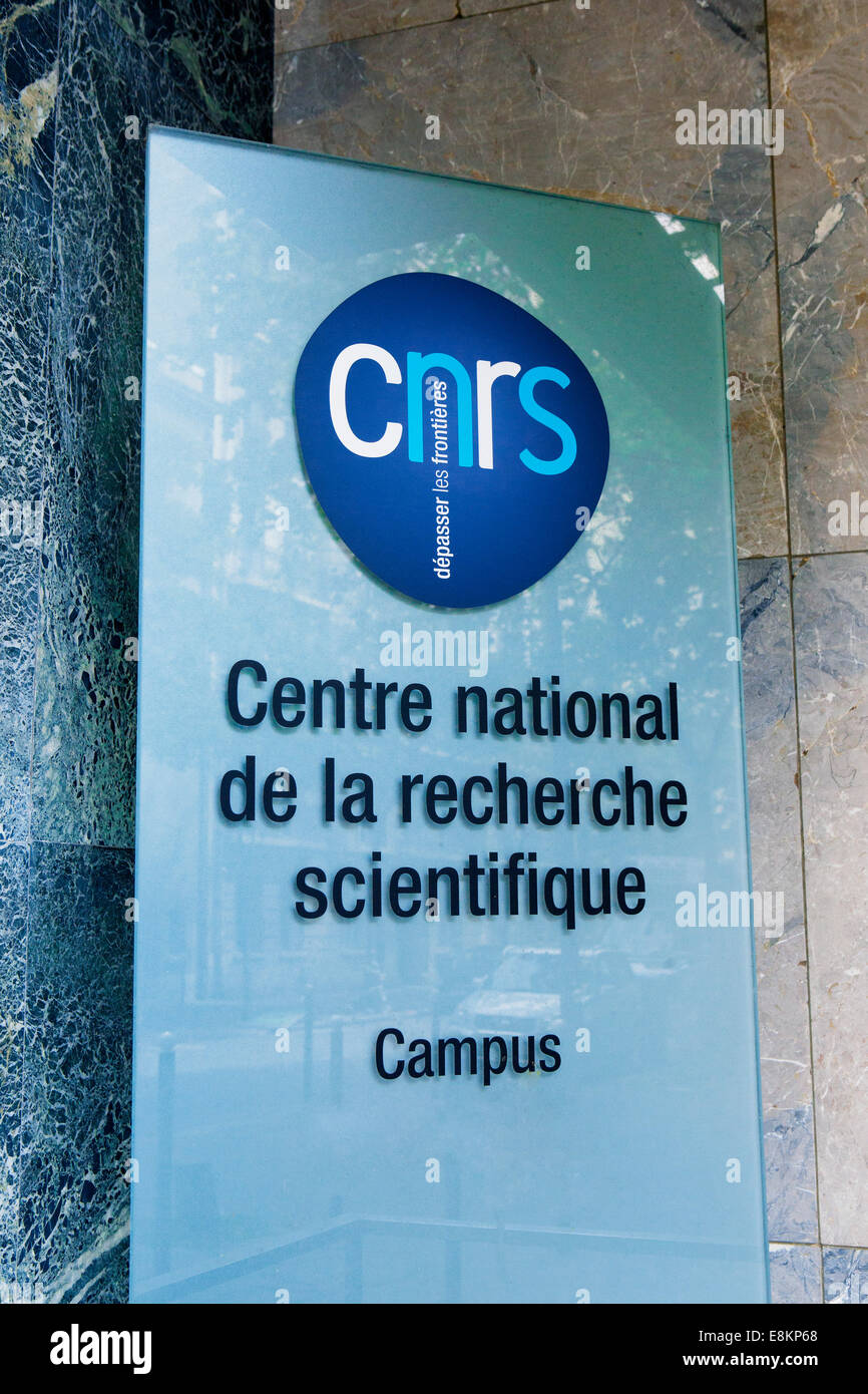 CNRS, Campus Gérard Mégie, Paris. Stockfoto