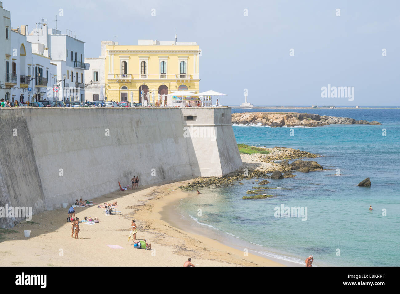 Gallipoli-Strand Stockfoto