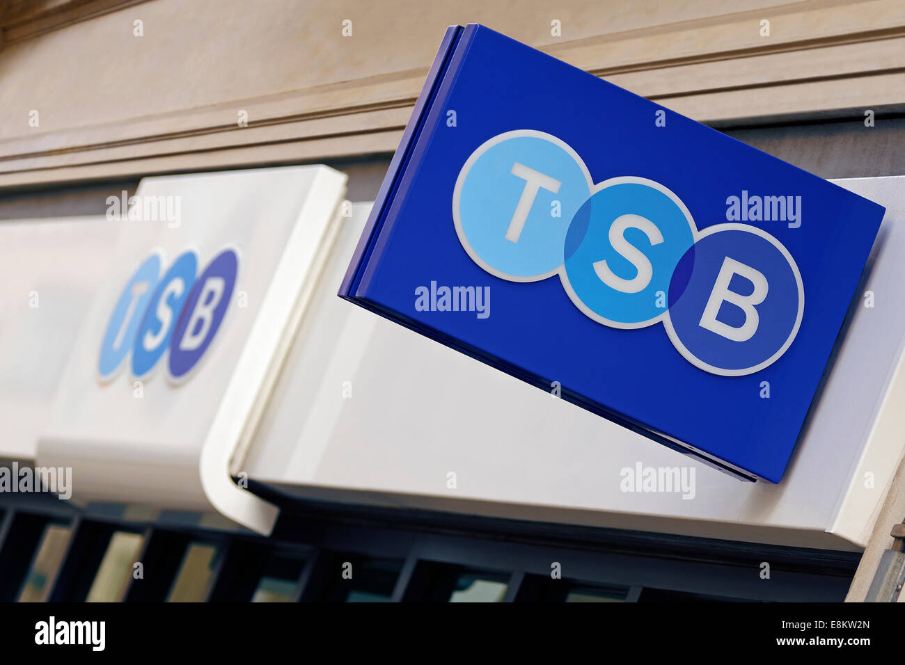 TSB Bank, UK. Stockfoto