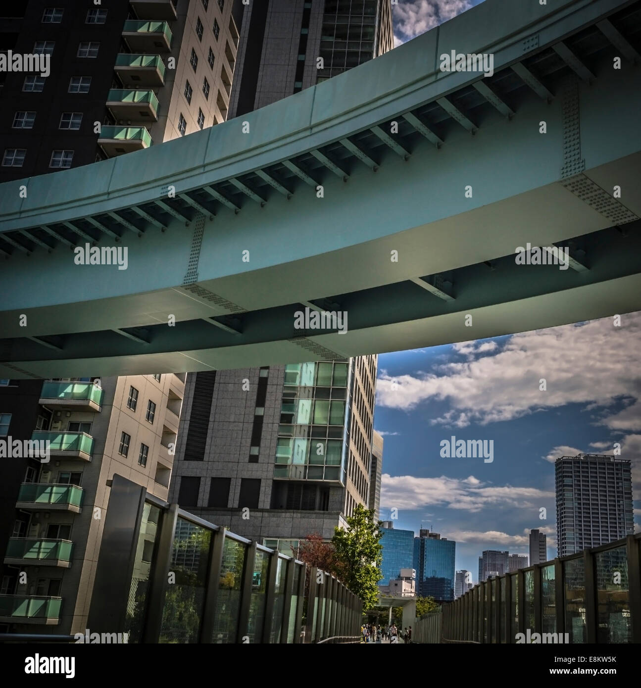 Ginza-Monorail-Linie, Tokyo, Japan. Stockfoto