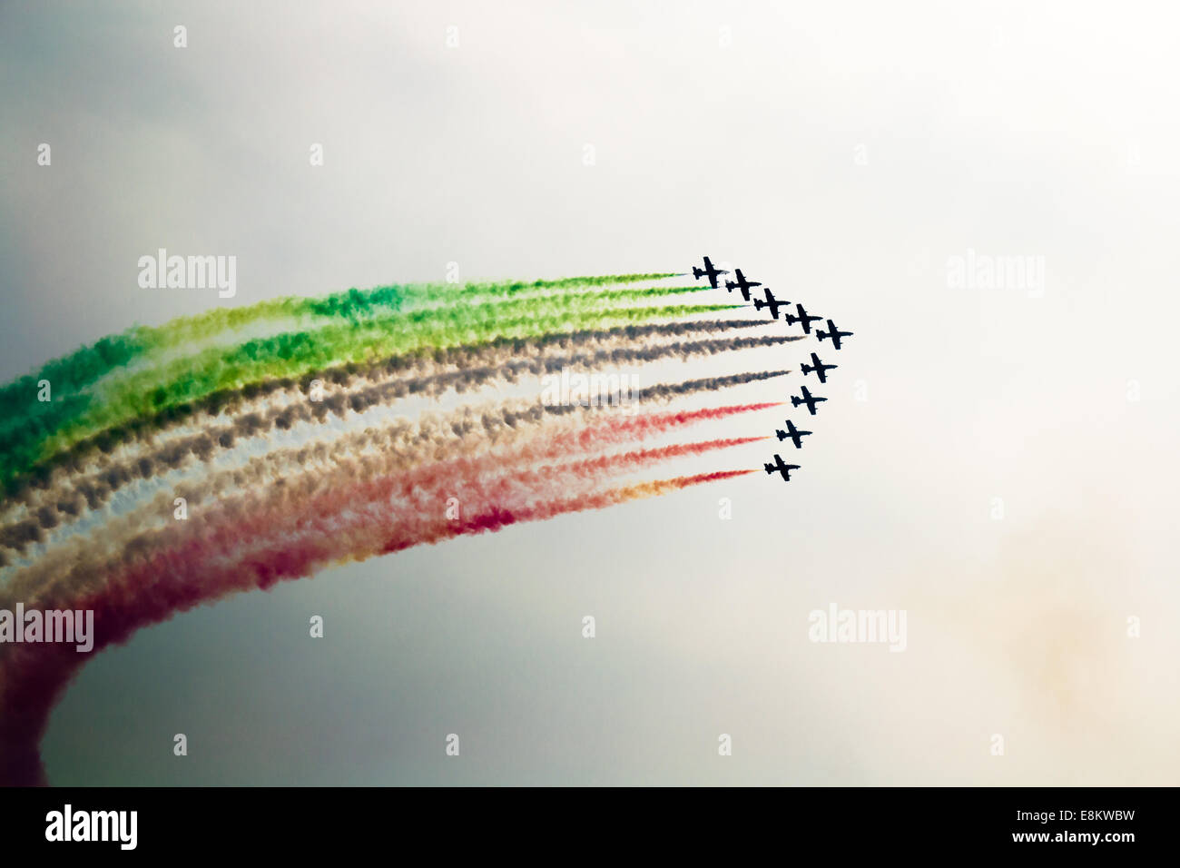 Aerobatic airshow Stockfoto