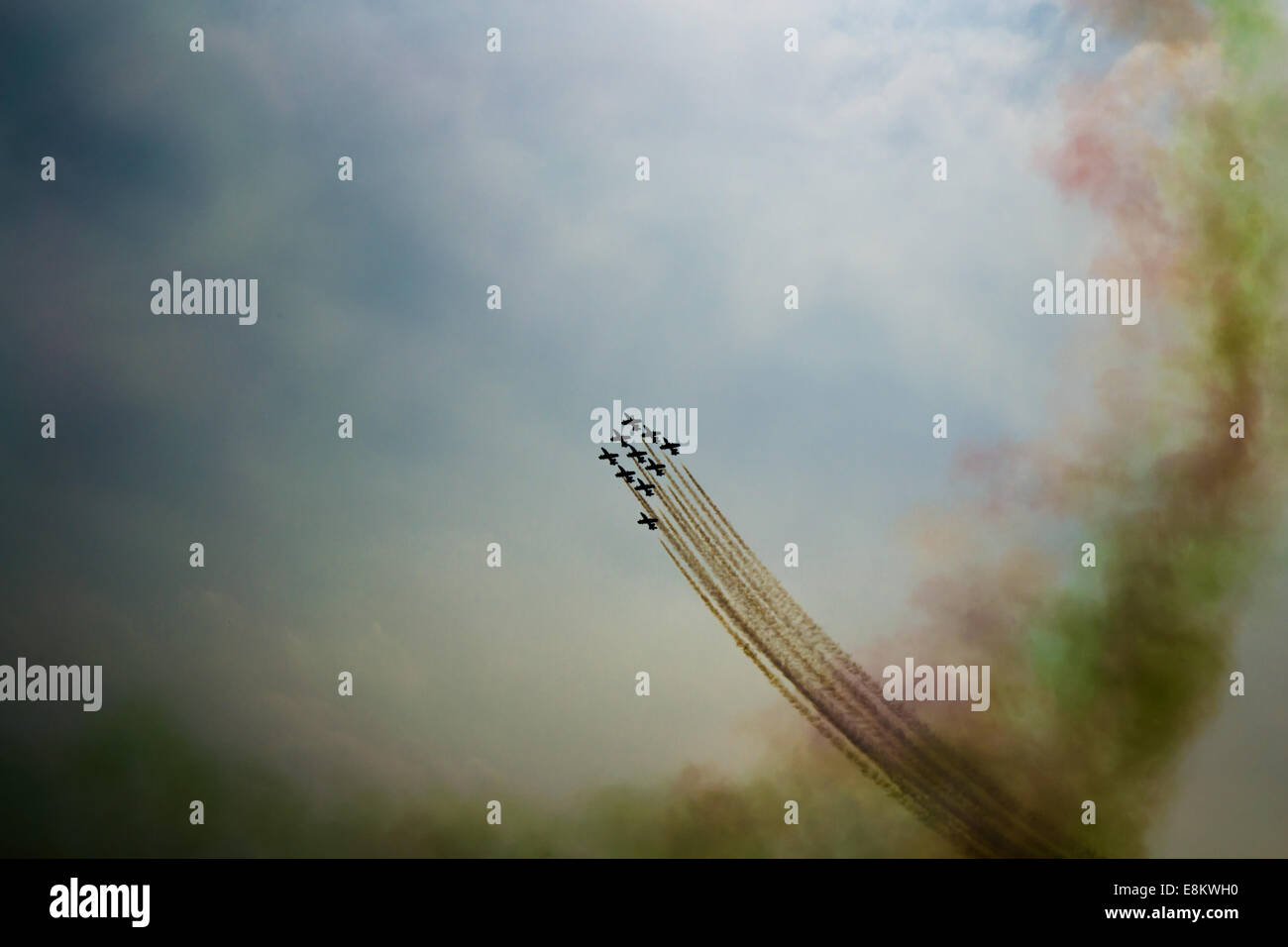 Aerobatic airshow Stockfoto
