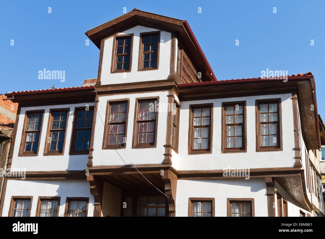 Traditionelle Osmanische Haus Kastamonu Türkei Stockfoto