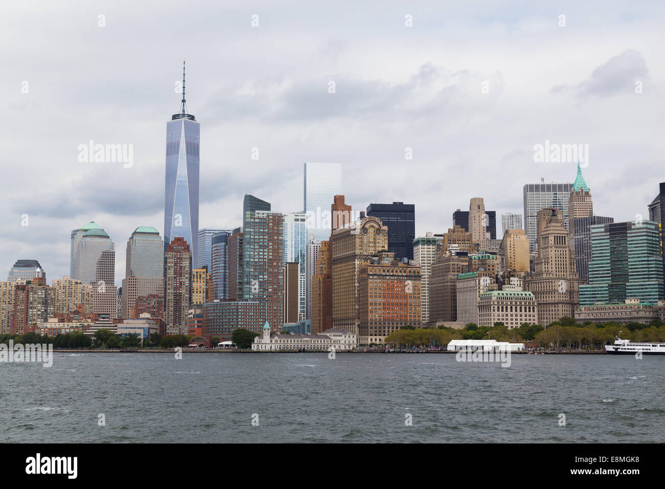 Teil der Innenstadt von New York City Stockfoto