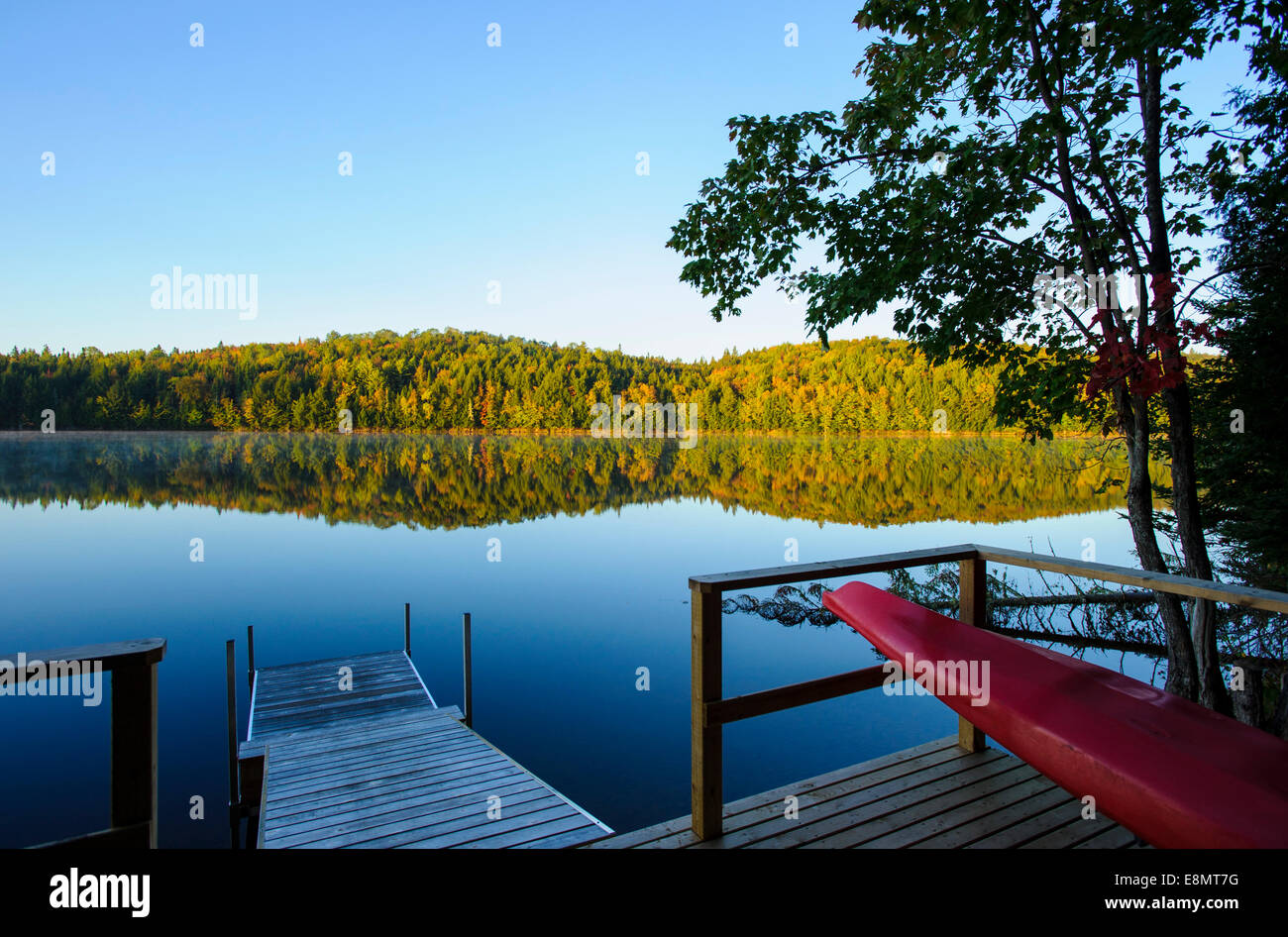 Ende des Sommers Stockfoto