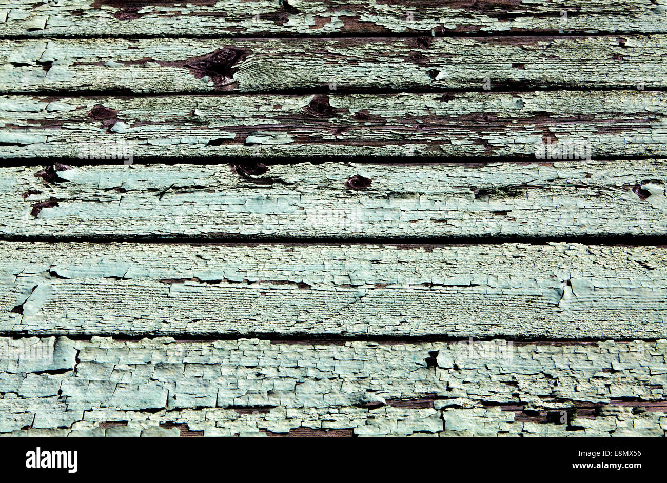 Farbe abplatzt Oberfläche des Holzes, Stockfoto