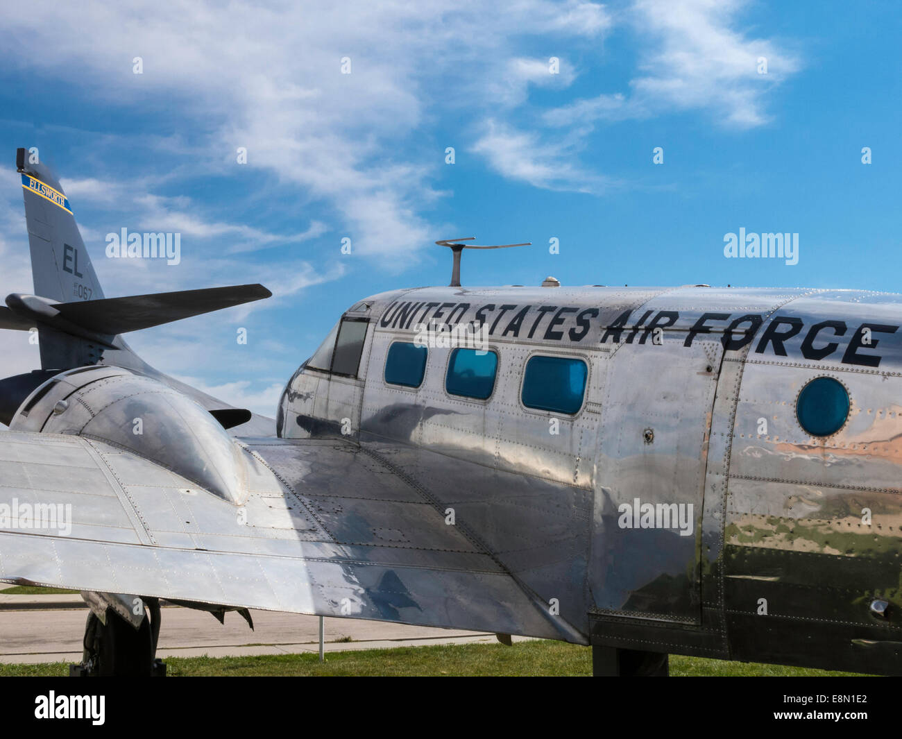 South Dakota Air and Space Museum, Ellsworth Air Force Base, Box Elder, South Dakota, USA Stockfoto