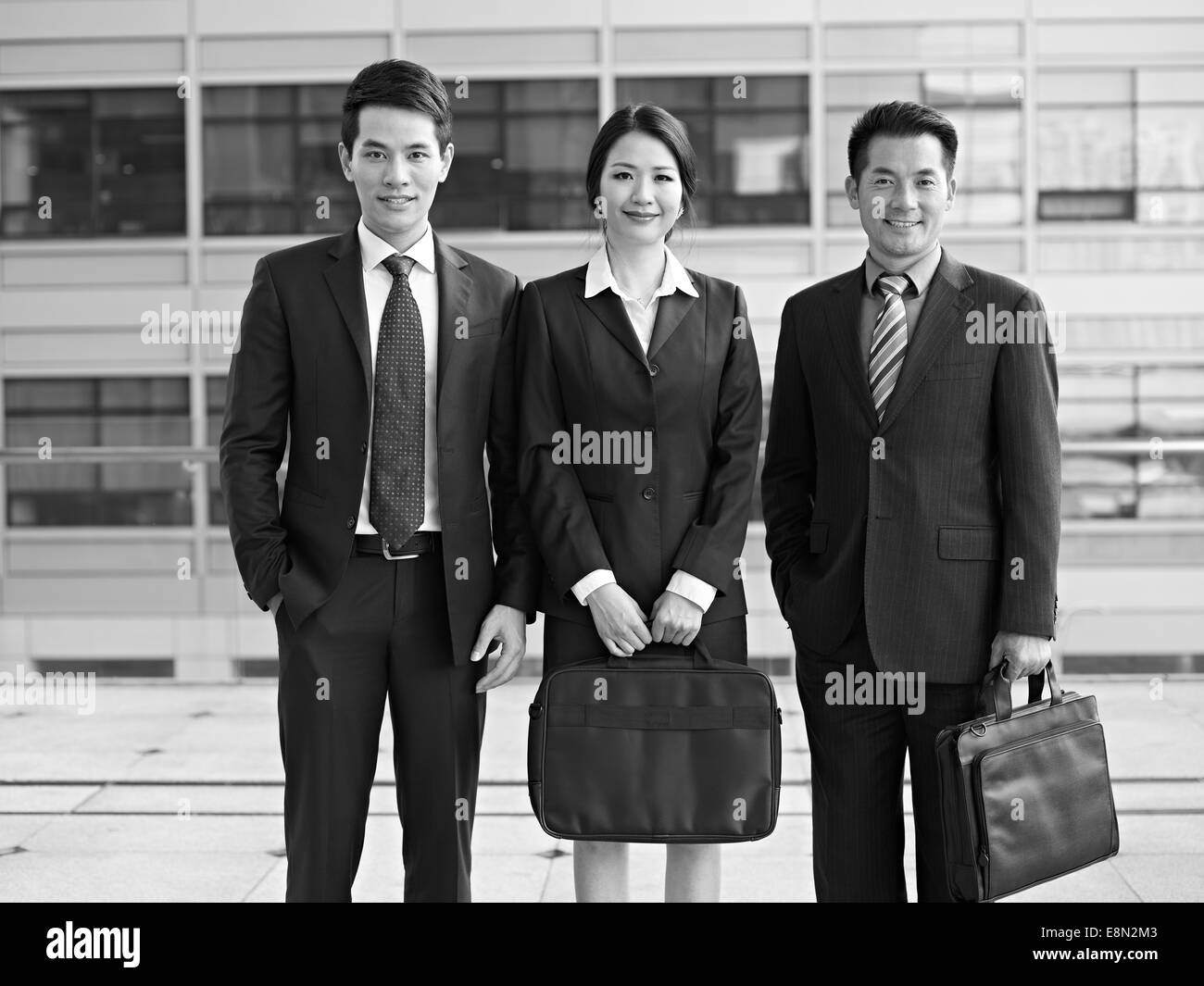 Asien-Geschäft-team Stockfoto
