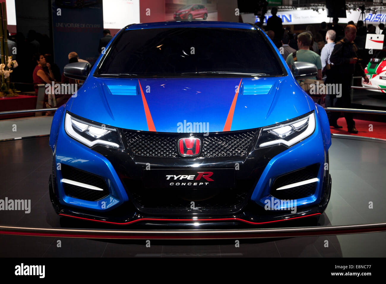 Honda Civic Type R Konzept Paris Motor Show Mondial de l ' Automobile 2014 Stockfoto