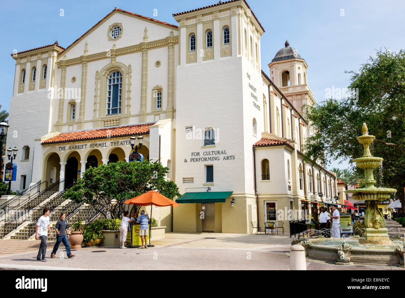 West Palm Beach Florida, The Square ehemals CityPlace, City Place, Shopping Shopper Shoppers Shops Markt Märkte Markt kaufen Verkauf, Einzelhandel Stockfoto