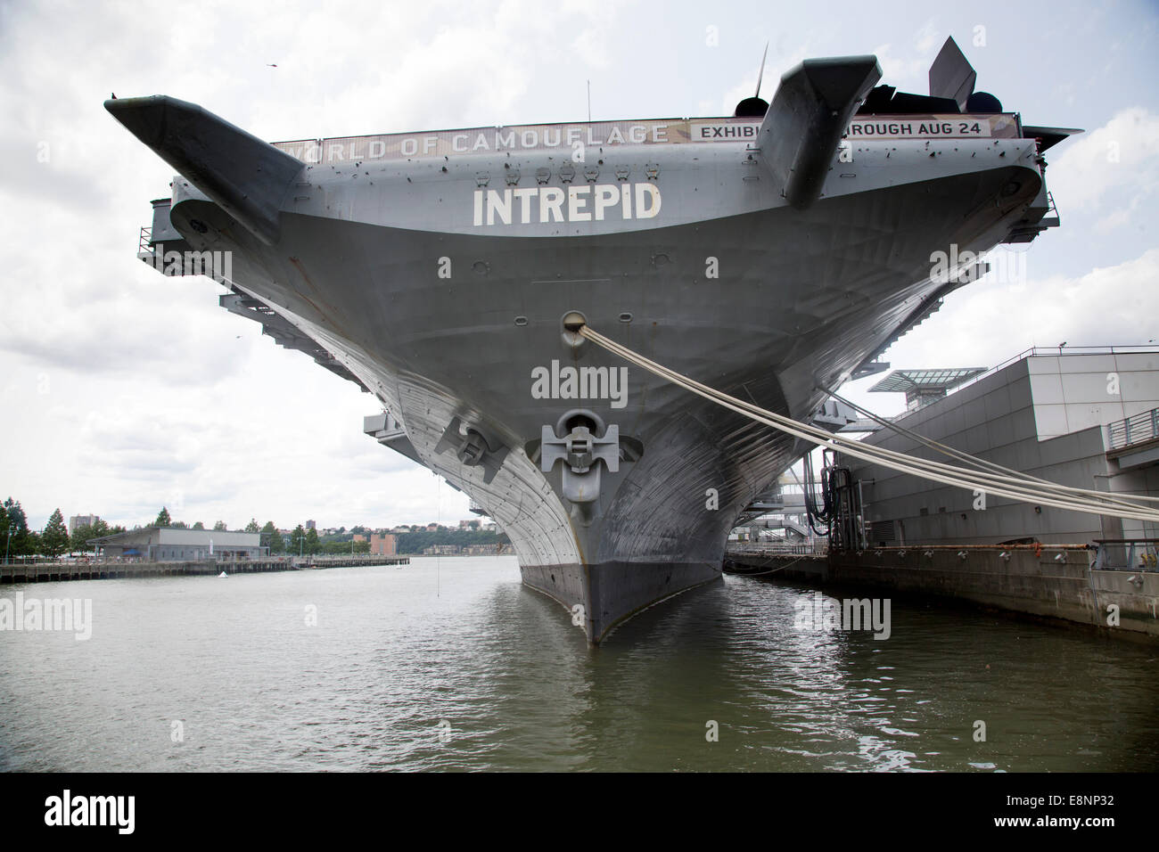 USS Intrepid New York Citys Intrepid Sea, Air & Space Museum Komplex Stockfoto