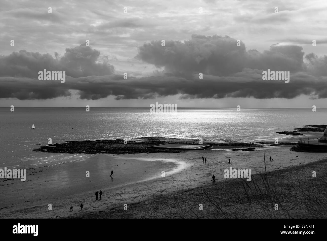 Viking Bay in Broadstairs. Stockfoto