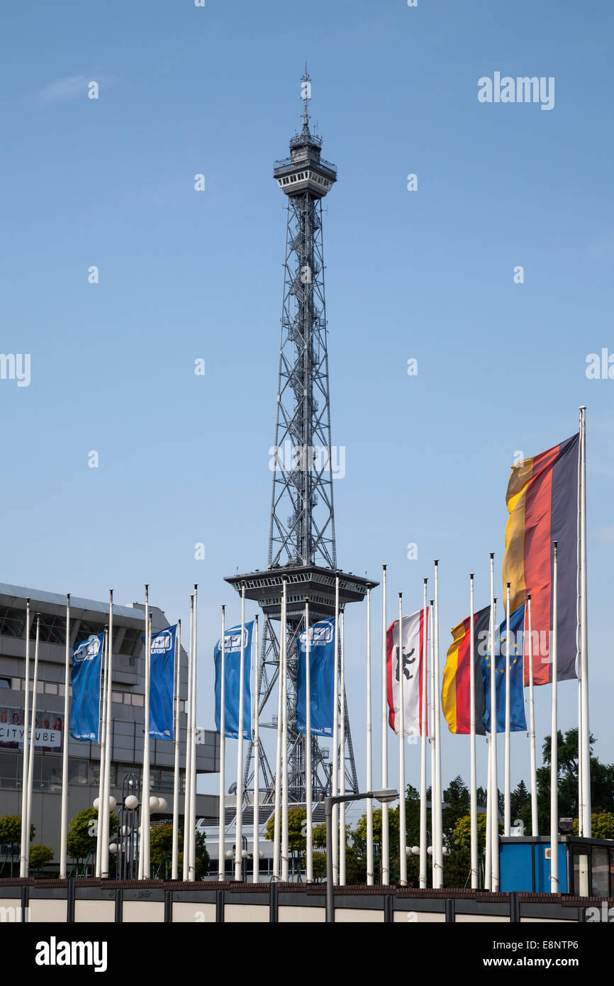 Funkturm Berlin, Messe, Westend Viertel, Berlin, Deutschland, Europa Stockfoto