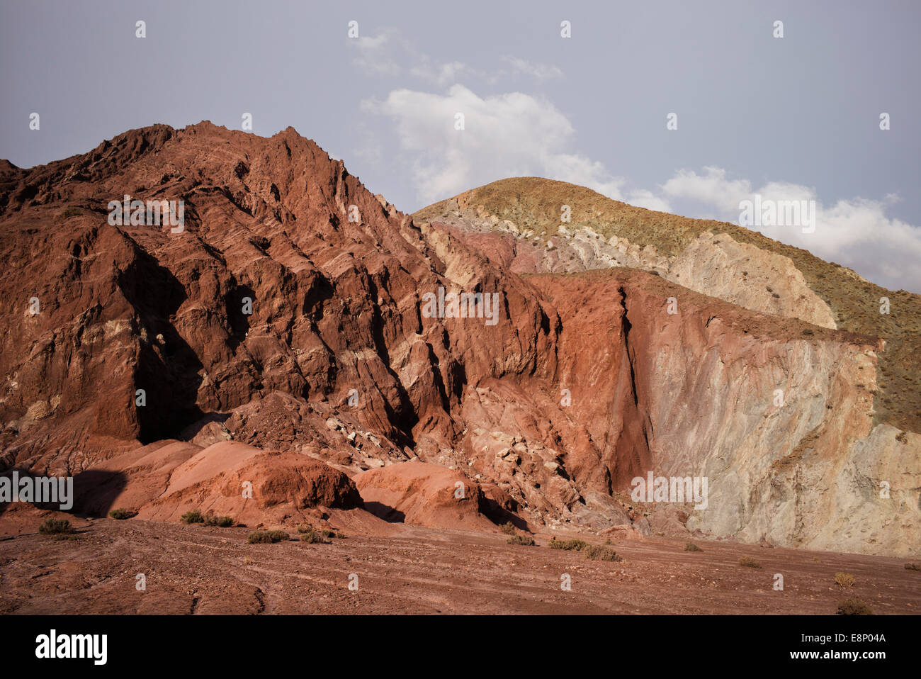 Rainbow Valley, Atacama-Wüste, Chile, Südamerika. Stockfoto
