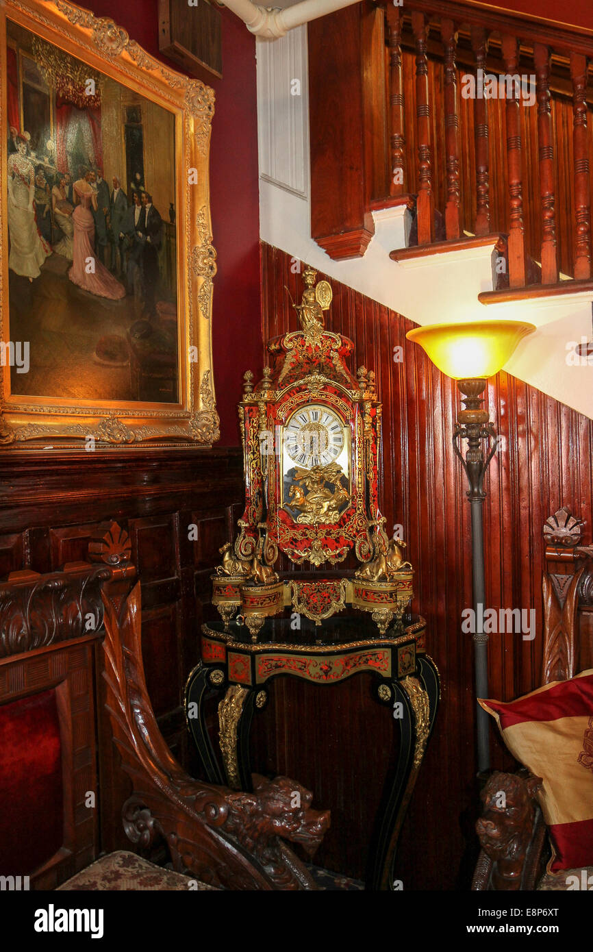 Senken Sie im Queen Anne Hotel Pacific Heights, San Francisco, Kalifornien, USA, Nordamerika Stockfoto