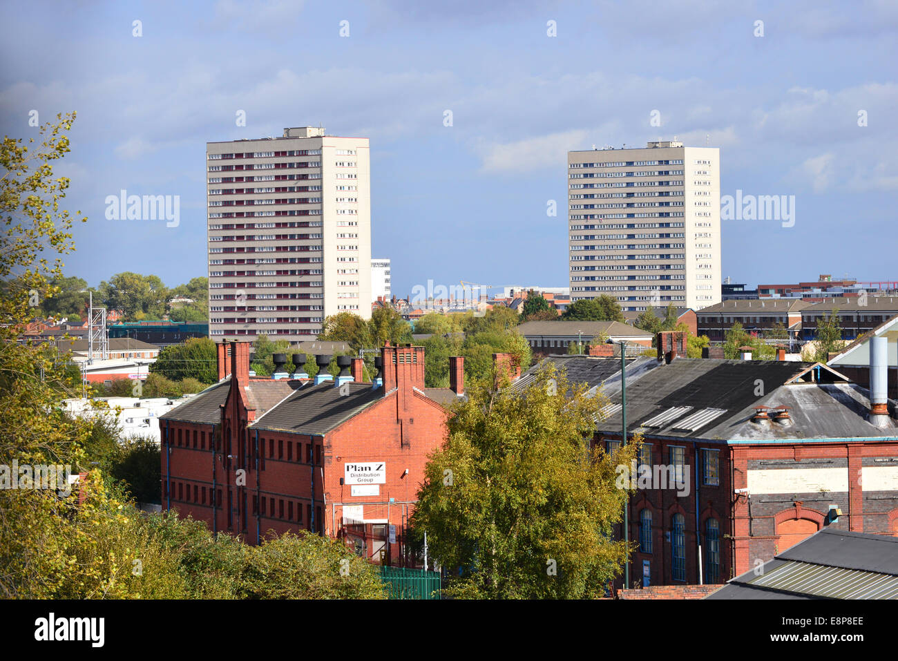 Birmingham City Centre Stockfoto