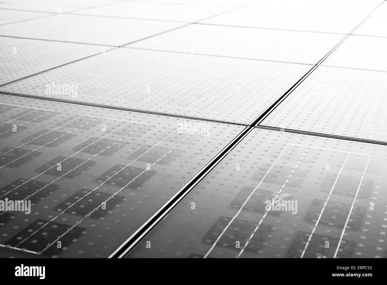 Solar-Panel Abstarct Hintergrund Stockfoto