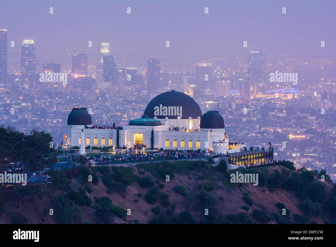 Griffith Observatory, Griffith Park, Los Angeles, Kalifornien, USA Stockfoto