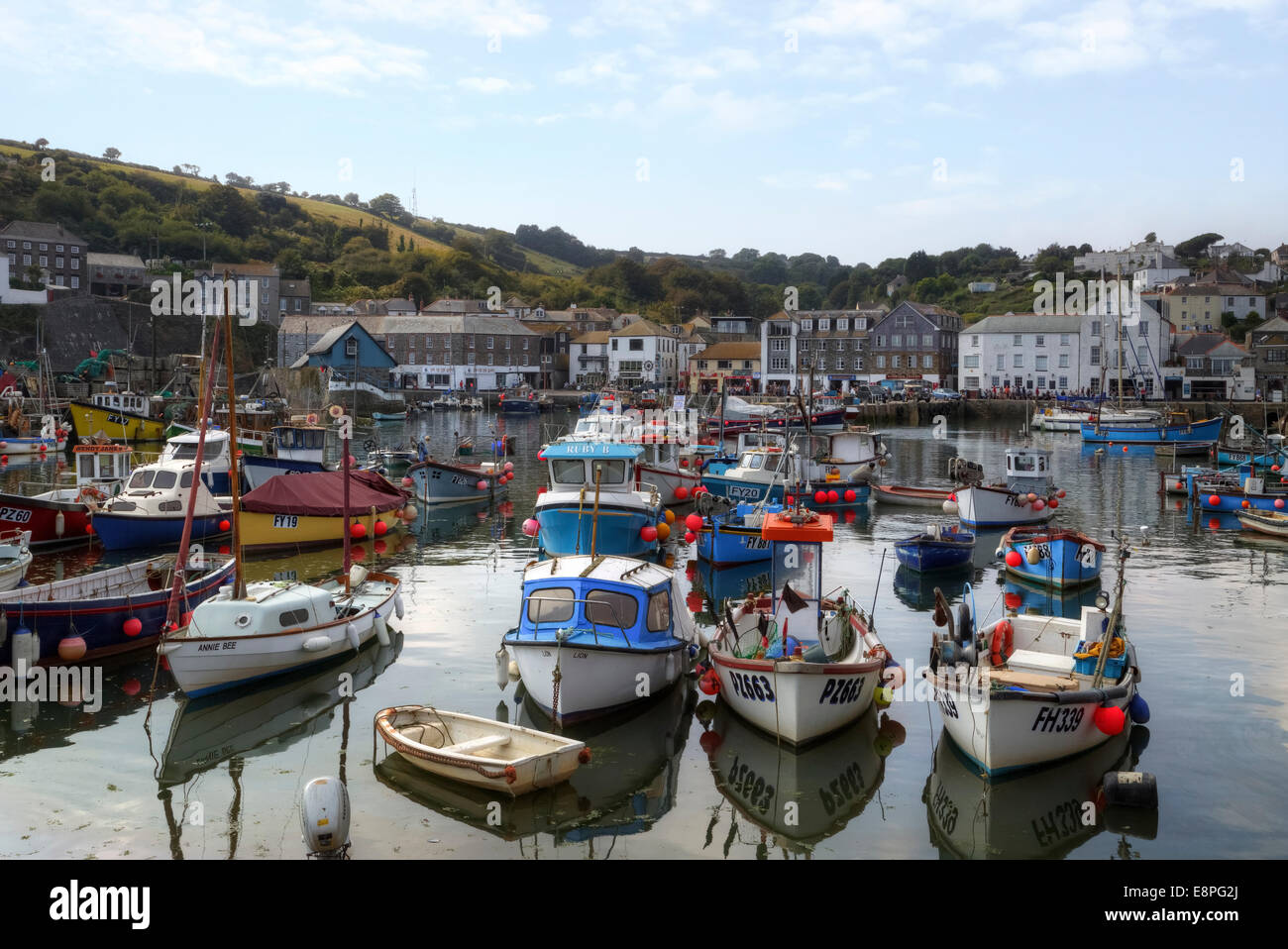 Mevagissey, Cornwall, England, Vereinigtes Königreich Stockfoto