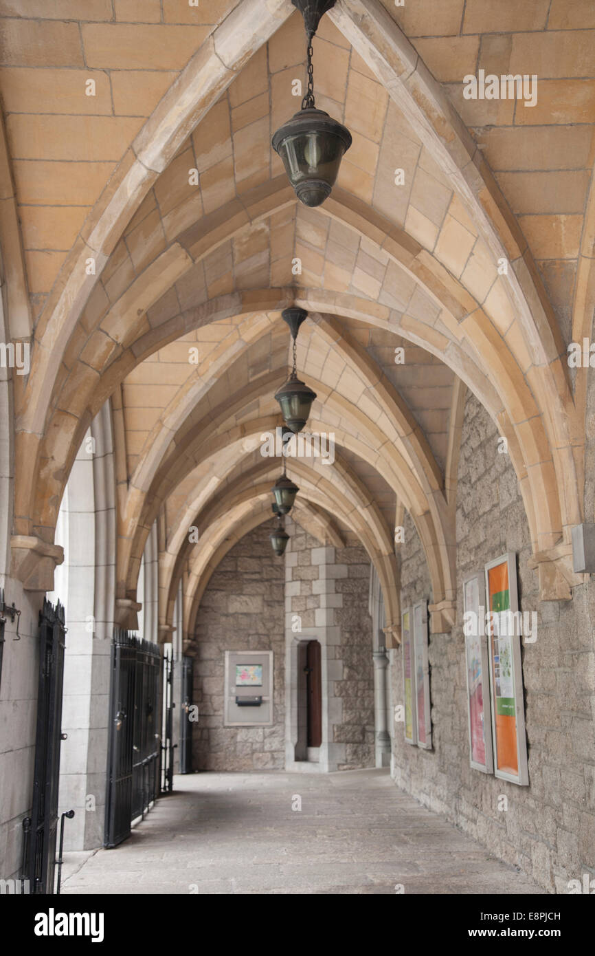 Str. Andrews Kirche, Dublin Tourism Information Centre, Irland Stockfoto