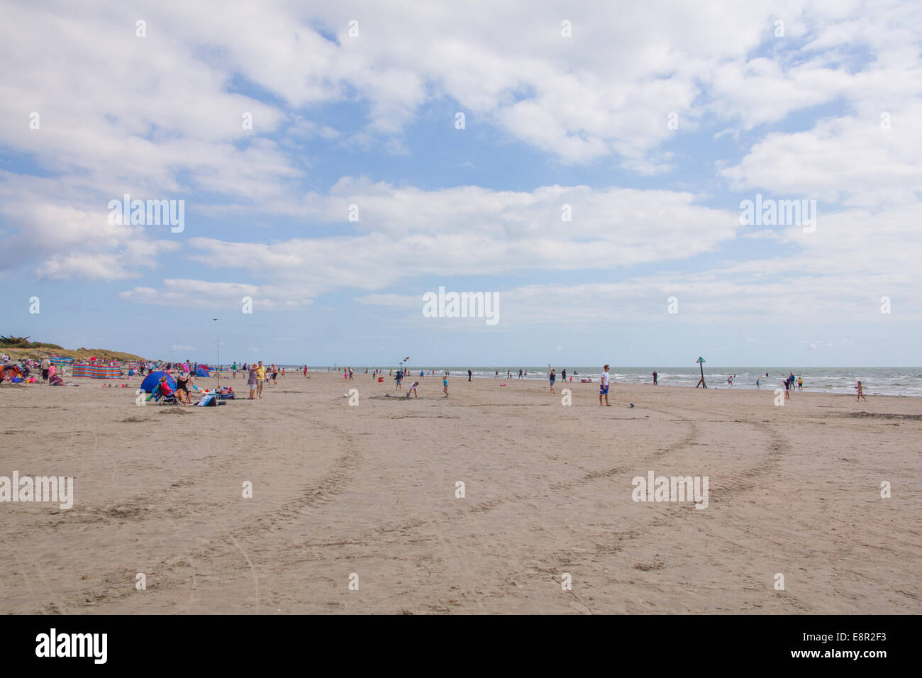 West Wittering Strand, West Sussex, England, Vereinigtes Königreich. Stockfoto