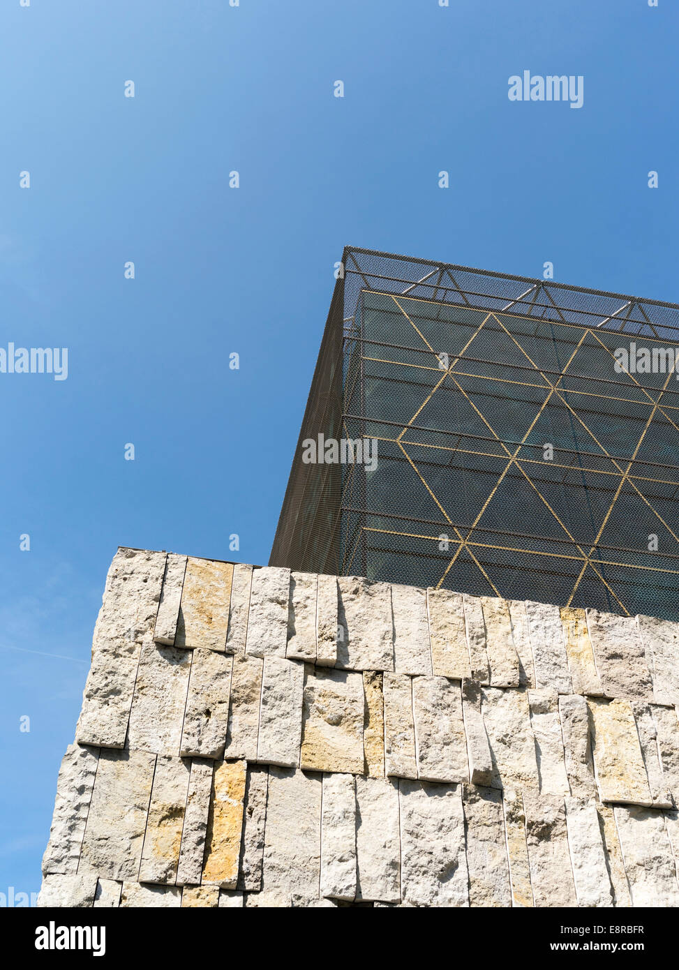 Neue Ohel Jakob Synagoge, Teil des jüdischen Zentrums in München, Bayern, Deutschland. (Großformatige Größen erhältlich) Stockfoto