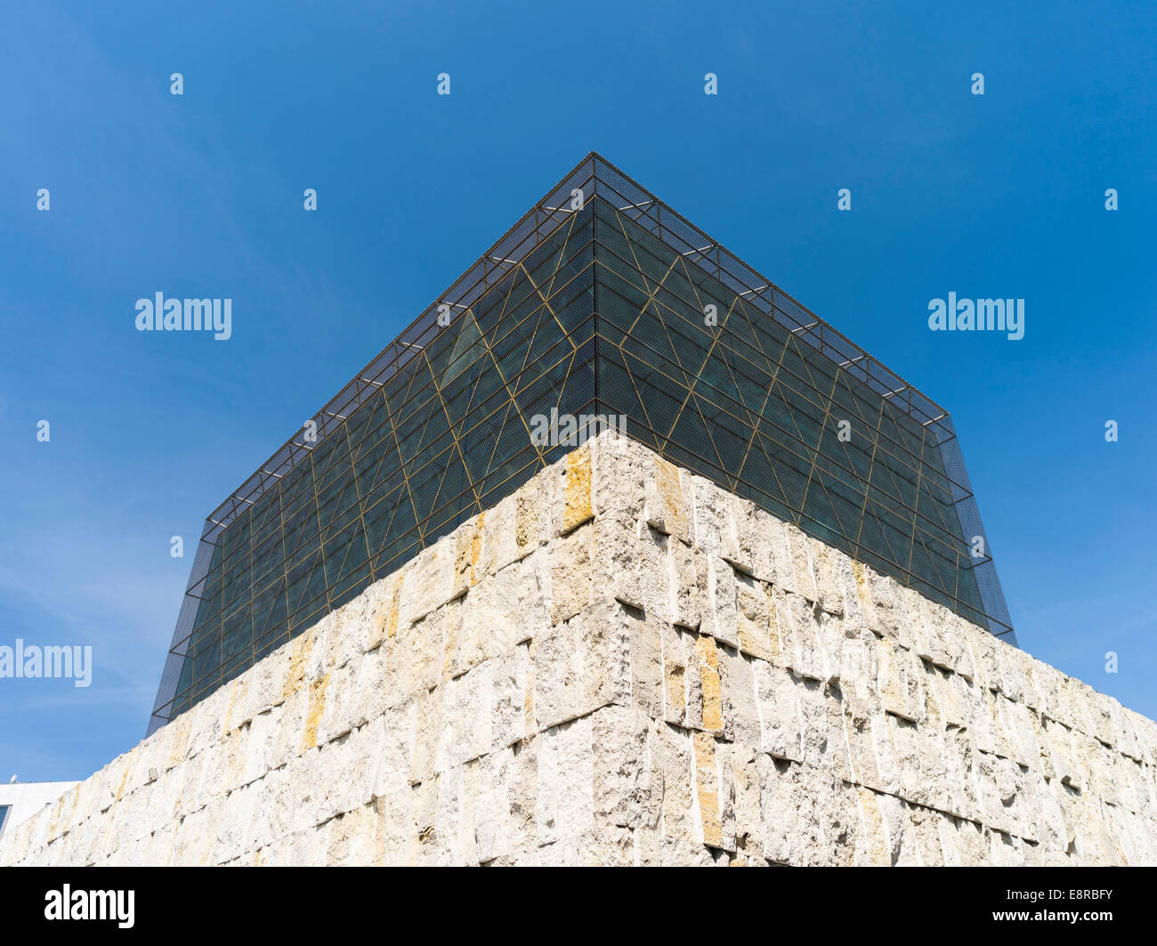 Neue Ohel Jakob Synagoge, Teil des jüdischen Zentrums in München, Bayern, Deutschland. (Großformatige Größen erhältlich) Stockfoto