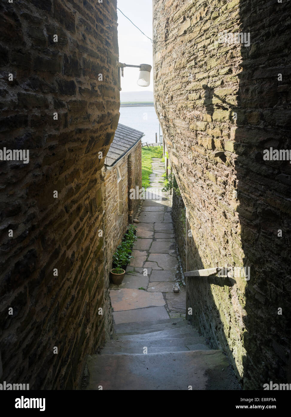 Stromness, der zweitgrößten Stadt auf den Orkney Islands, Schottland. (Großformatige Größen erhältlich) Stockfoto