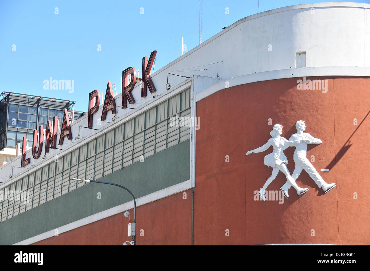 Estadio Luna Park Avenue Madero Buenos Aires Argentinien Stockfoto