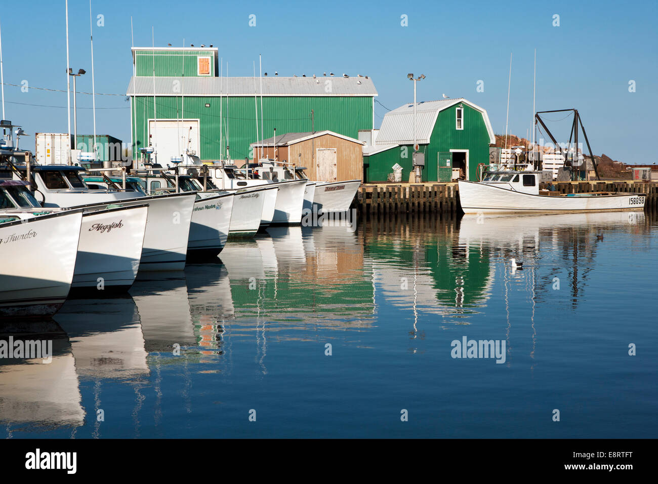 Seacow Teich Hafen - Seacow Teich, Prince Edward Island, Canada Stockfoto