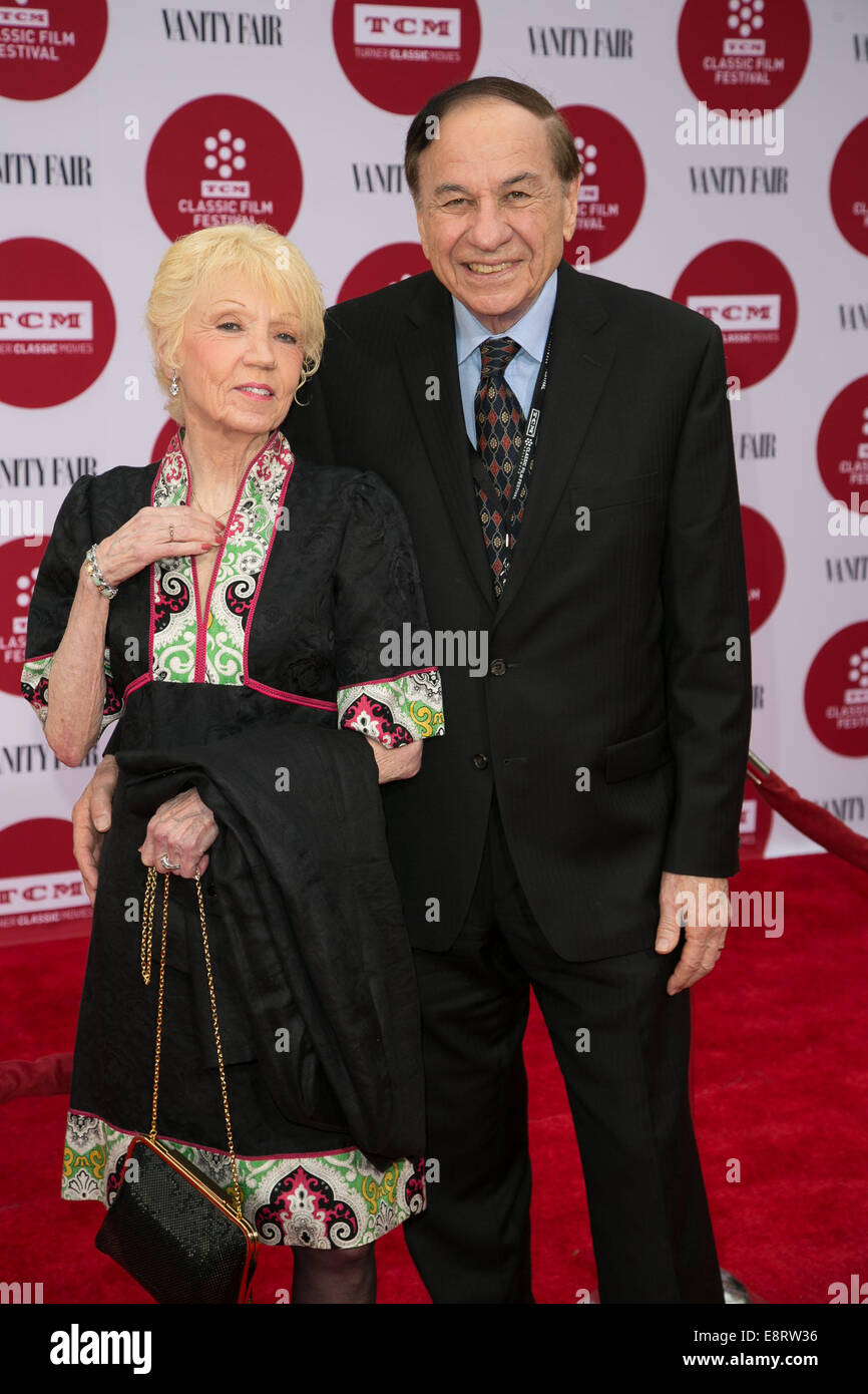 Opening Night Gala Screening von "Oklahoma!" während die 2014 TCM Classic Film Festival in TCL Chinese Theater Featuring: Elizabeth Sherman, Richard M. Sherman wo: Los Angeles, California, Vereinigte Staaten von Amerika bei: 10. April 2014 Stockfoto