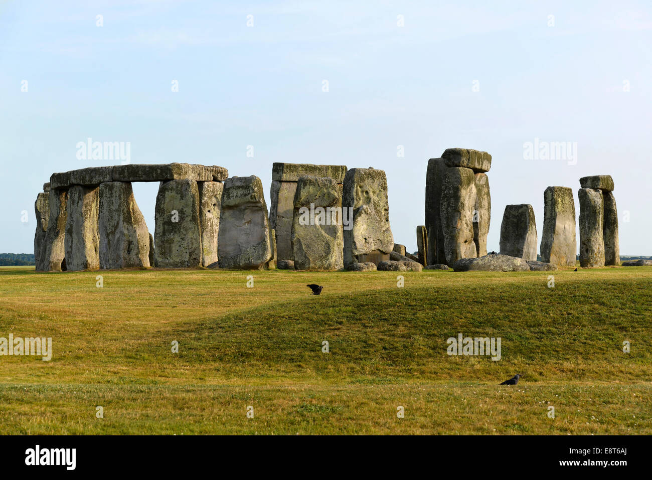 UNESCO-Weltkulturerbe, Stonehenge, Salisbury Plain, Wiltshire, England, Vereinigtes Königreich Stockfoto