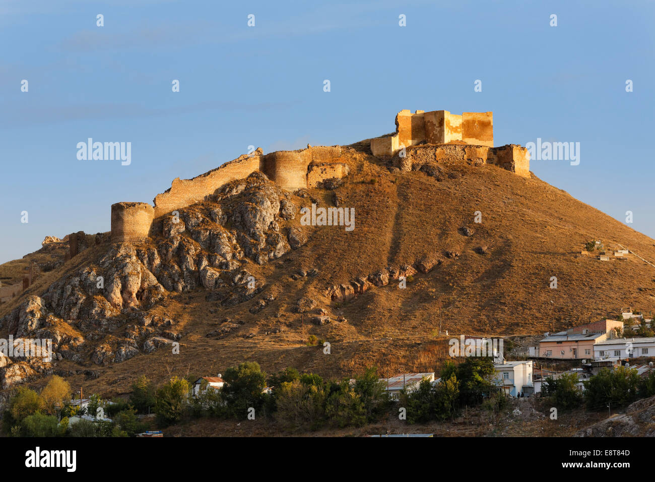 Bayburt Kalesi, Burg Bayburt Stadt Bayburt, Schwarzmeer Region, Türkei
