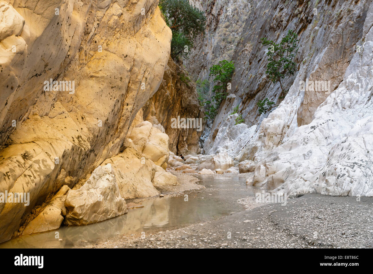 Saklıkent Canyon, Provinz Muğla, Lykien, Ägäis, Türkei Stockfoto