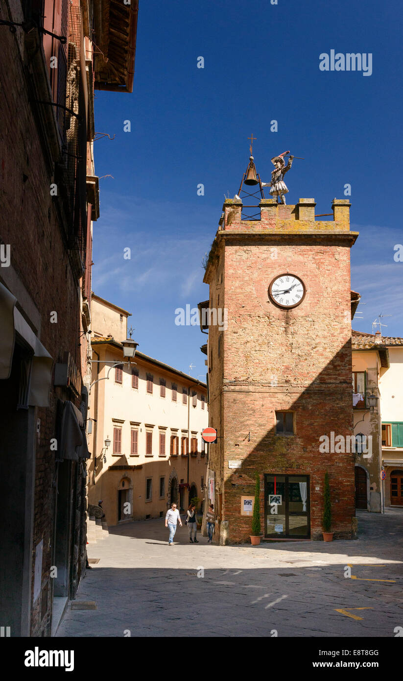 Torre di Pulcinella Stockfoto