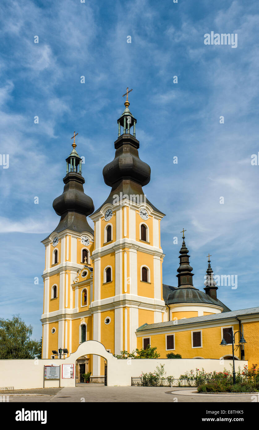 Ungarische griechisch-katholische Kirche in Mariapocs, ungarische Tiefebene Northern Region, Szabolcs-Szatmár-Bereg County, Ungarn Stockfoto