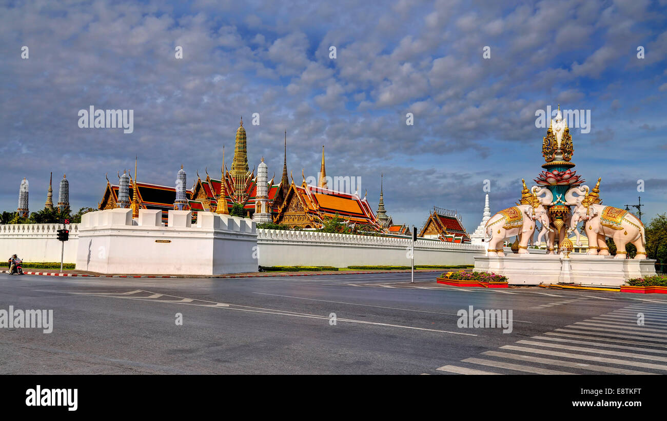 Großer Palast Komplex, Bangkok, Thailand Stockfoto