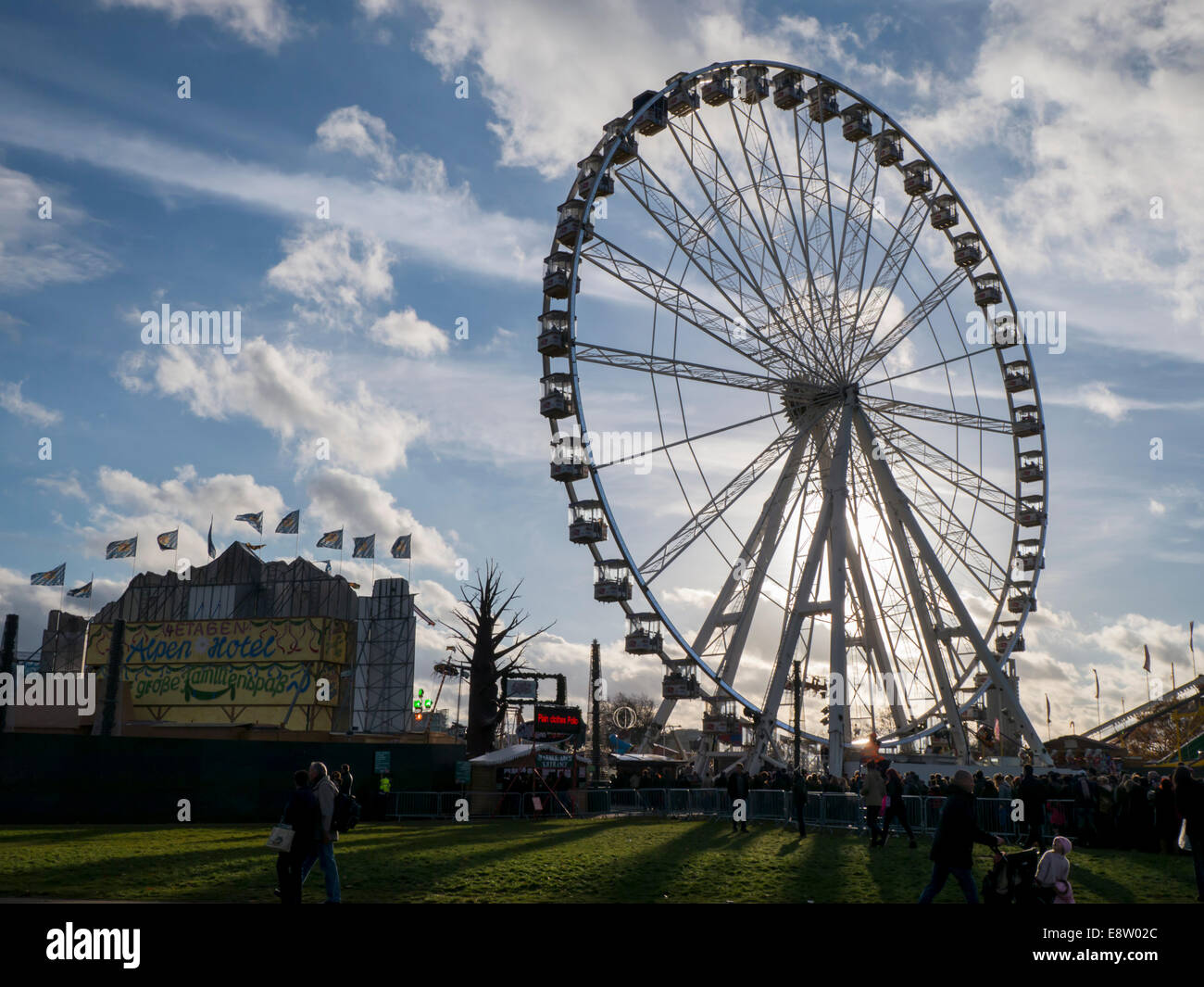 Europa, Großbritannien, England, London, Winter Wonderland Hydepark Stockfoto