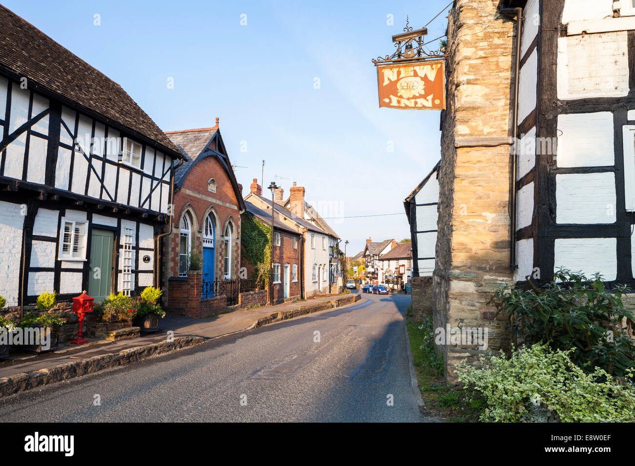 Pembridge Dorf Herefordshire England UK Stockfoto