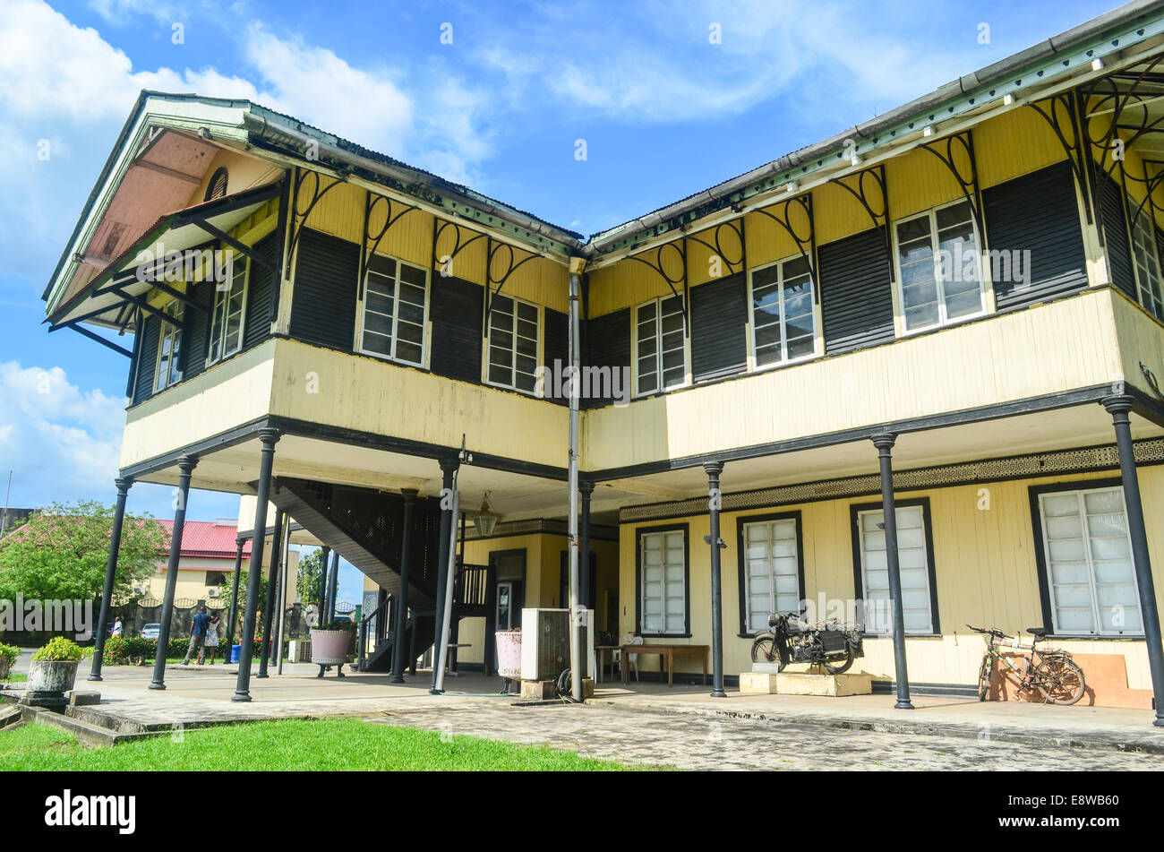 Museum von Calabar in Nigeria, eine ehemalige britische koloniale Verwaltungsgebäude Stockfoto