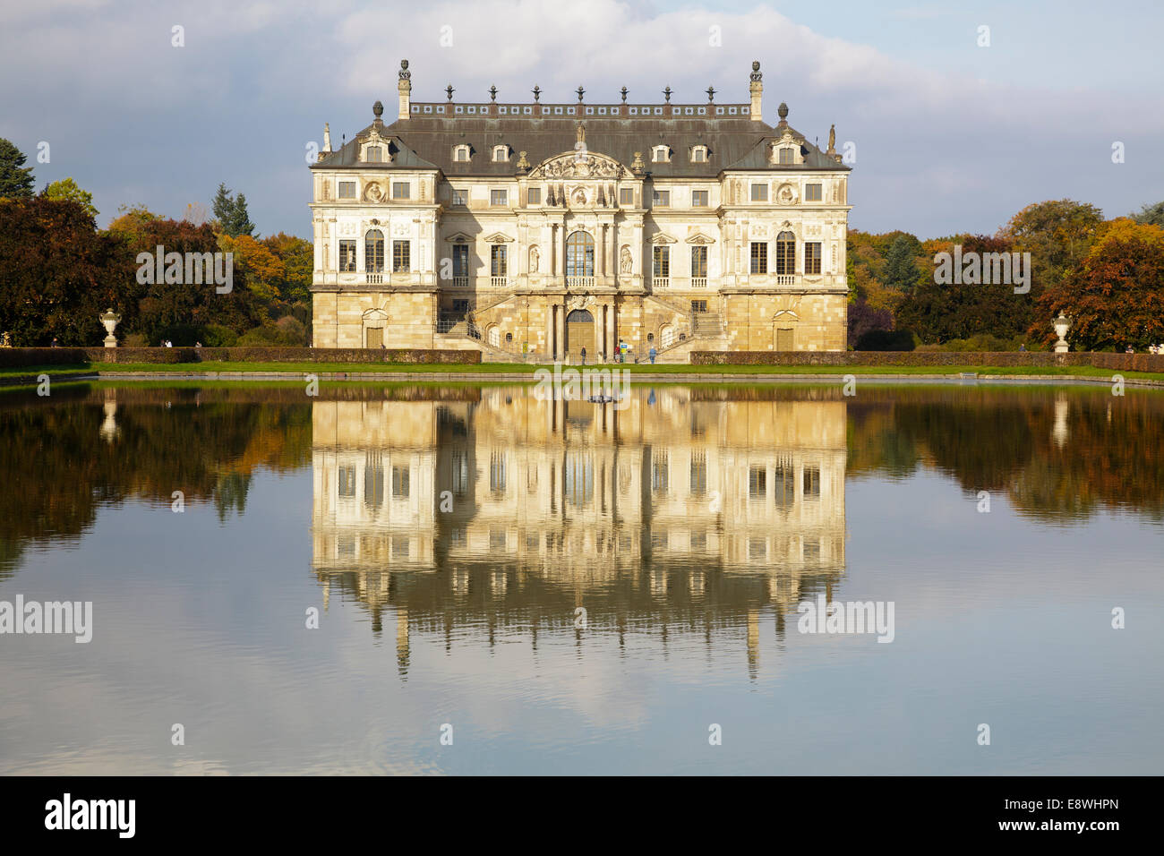 Palast in den Grossen Garten, Dresden, Sachsen, Deutschland Stockfoto