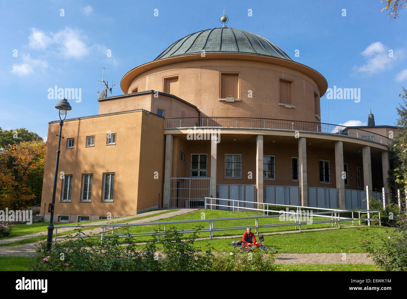 Planetarium, Park Stromovka Holesovice in Prag in der Tschechischen Republik Stockfoto
