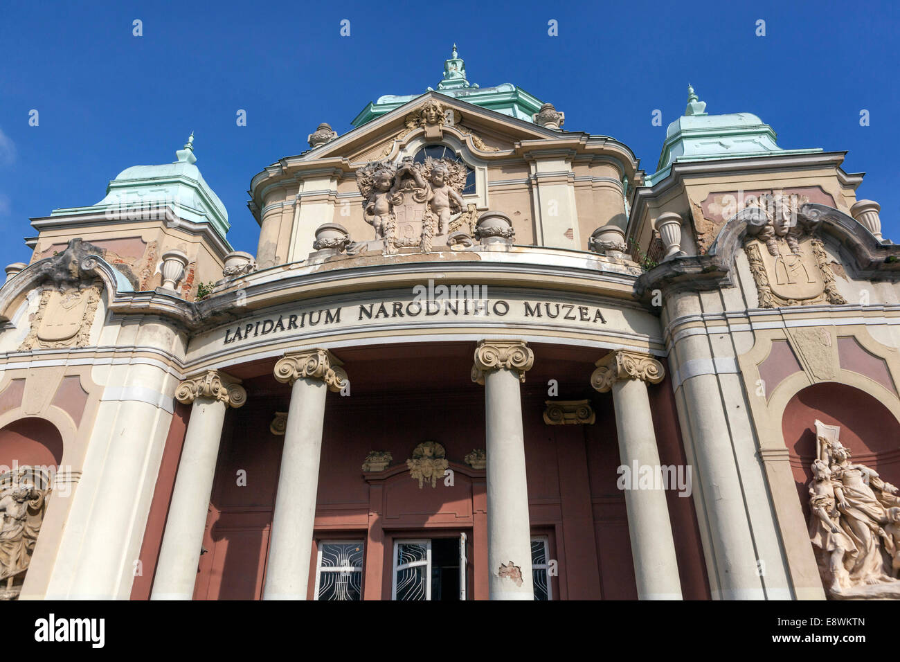 Lapidarium, Holesovice, Prag, Tschechische Republik Stockfoto