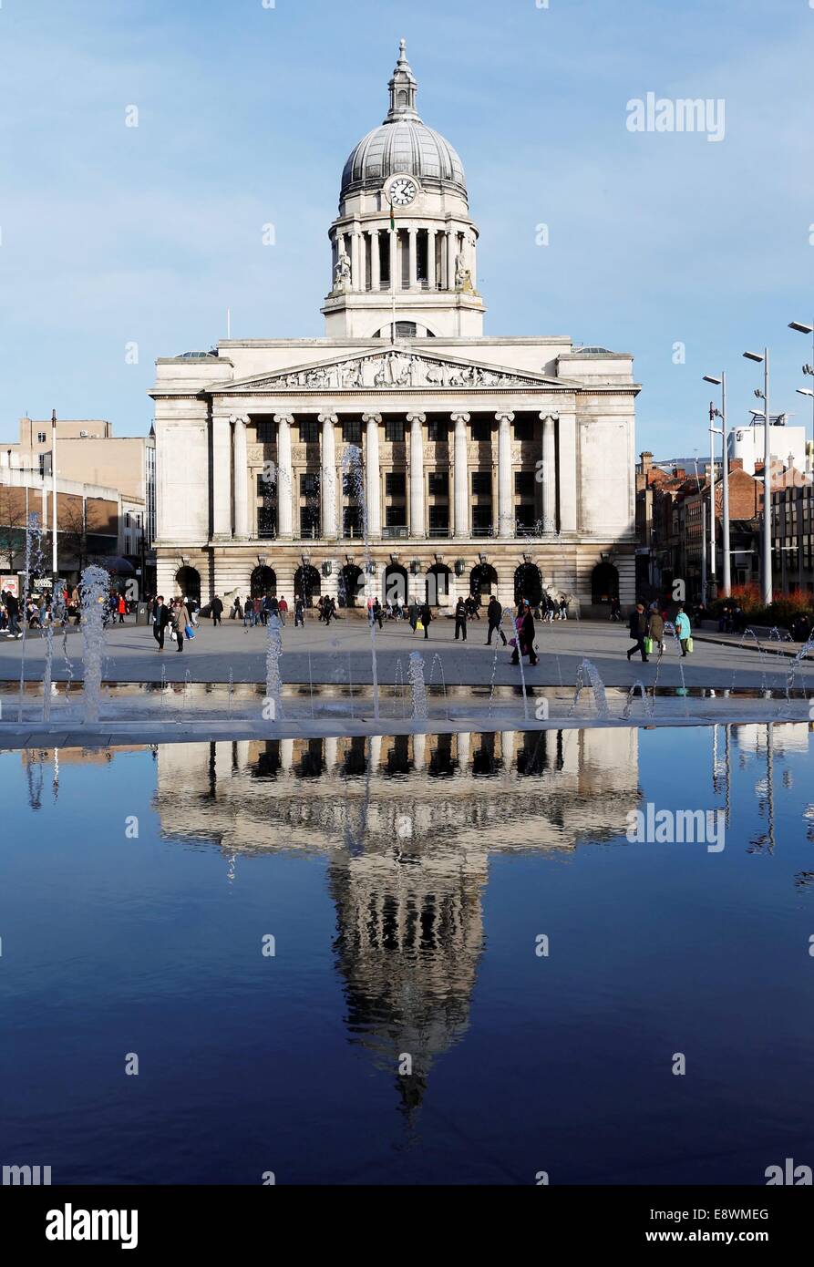 Nottingham Rat-Haus. Stockfoto