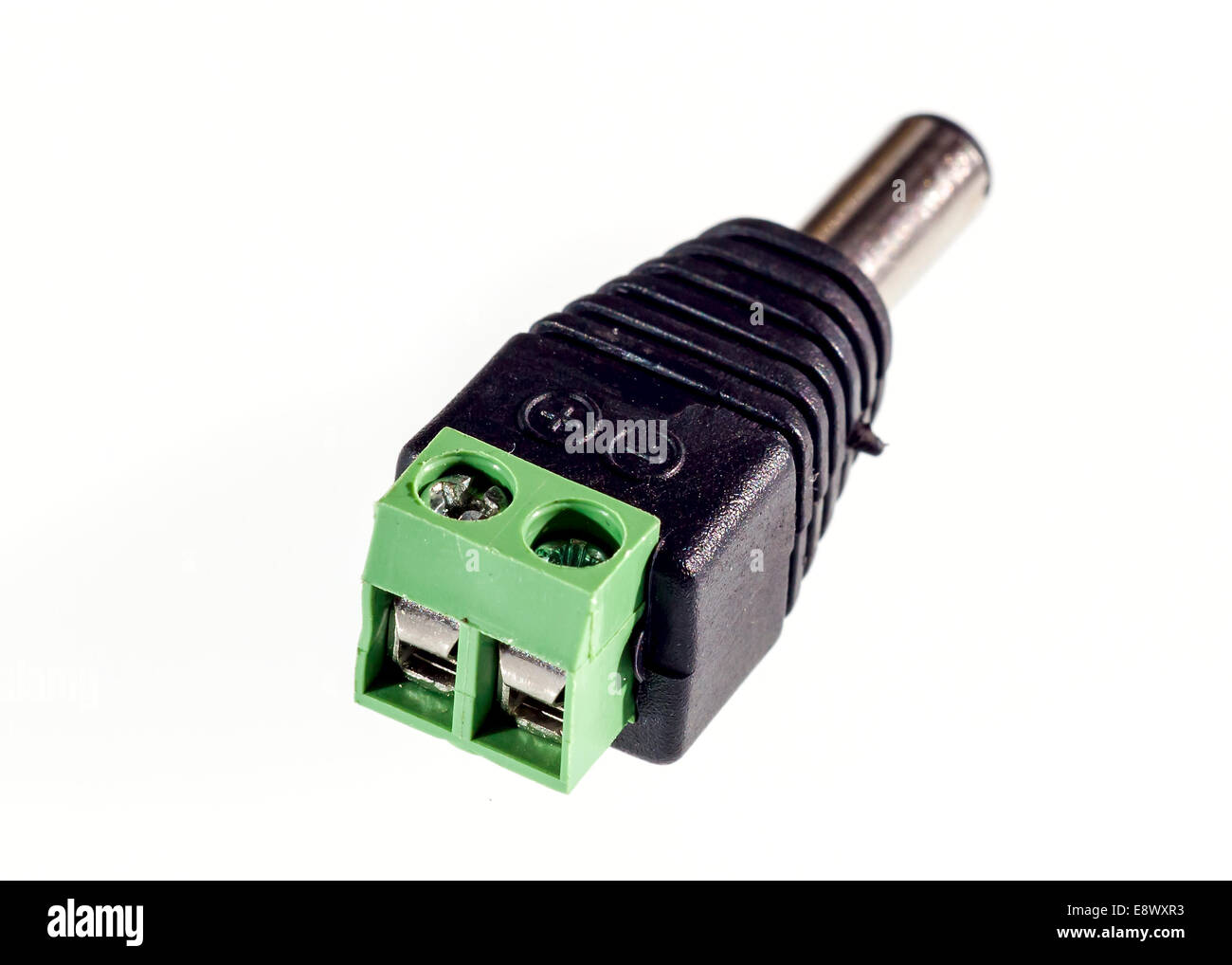 internationale elektrische Adapterstecker Stockfoto