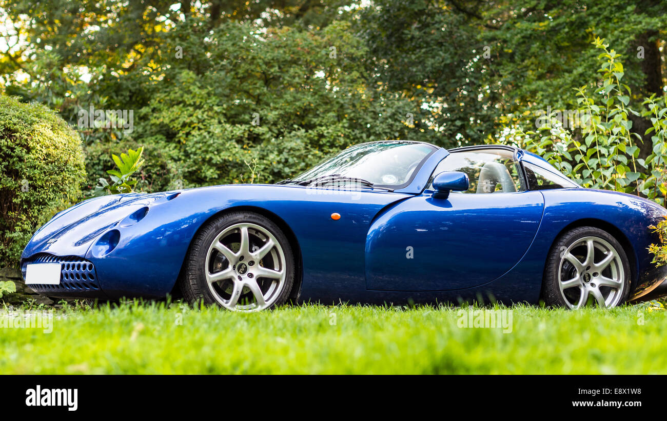 Britische Sportwagen Im Lake District Stockfotografie Alamy