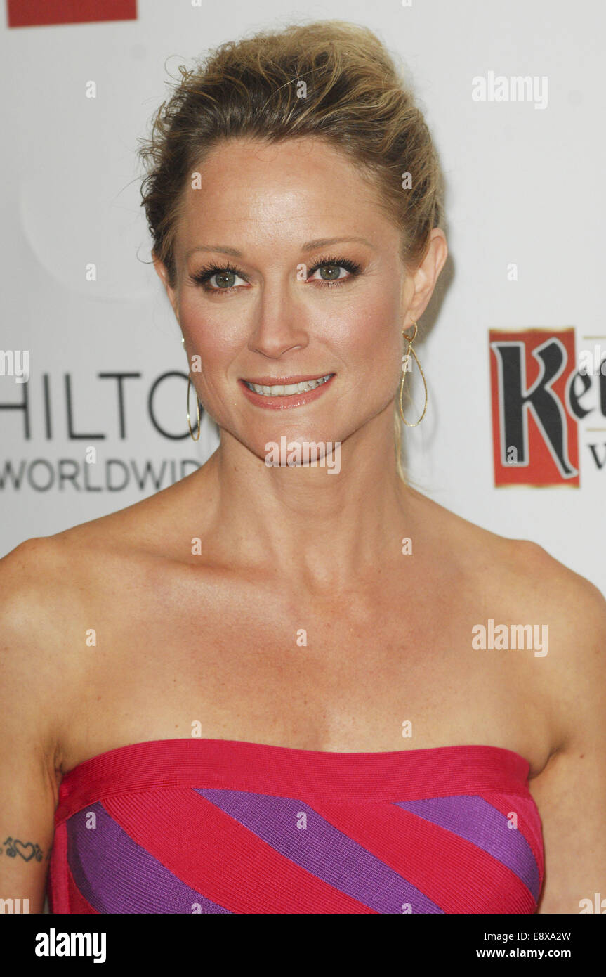 Die 25. vergibt jährliche GLAAD Media mit: Teri Polo wo: Los Angeles, California, Vereinigte Staaten von Amerika bei: 13. April 2014 Stockfoto